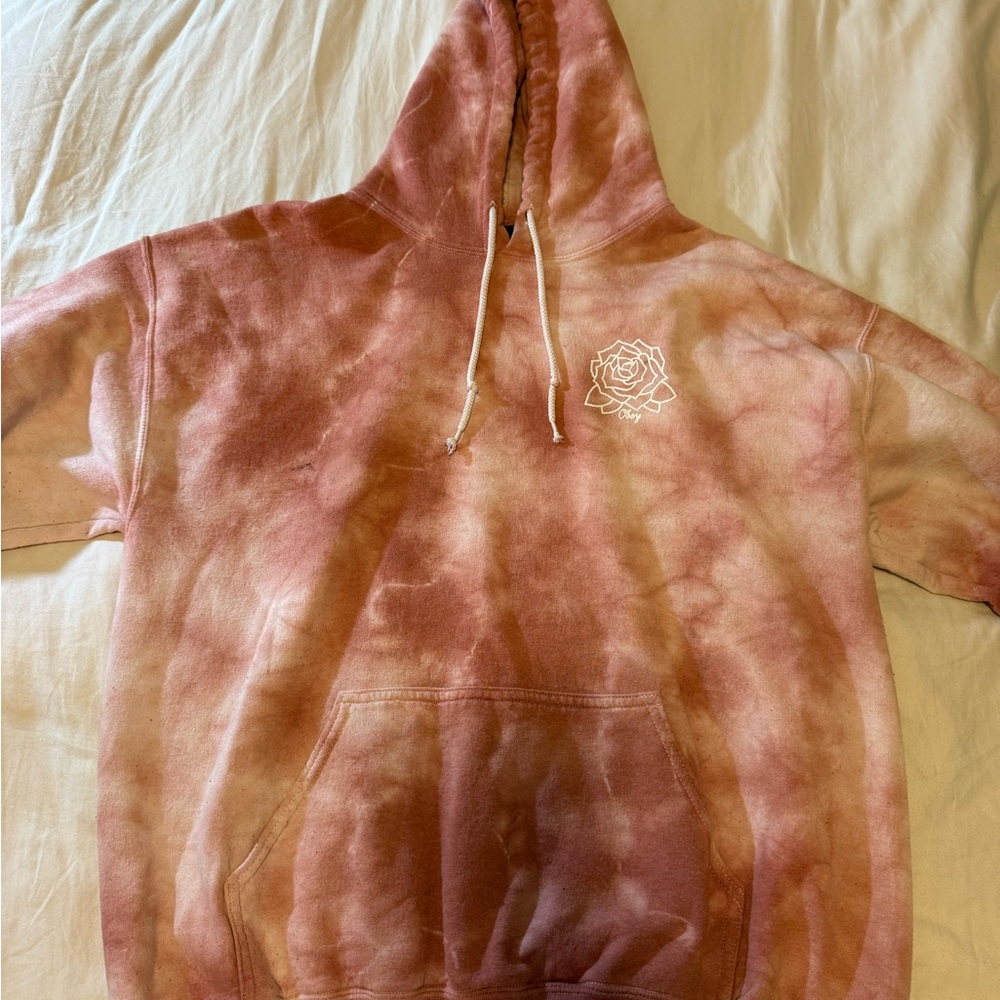 OBEY Rose Tie-Dye Hoodie